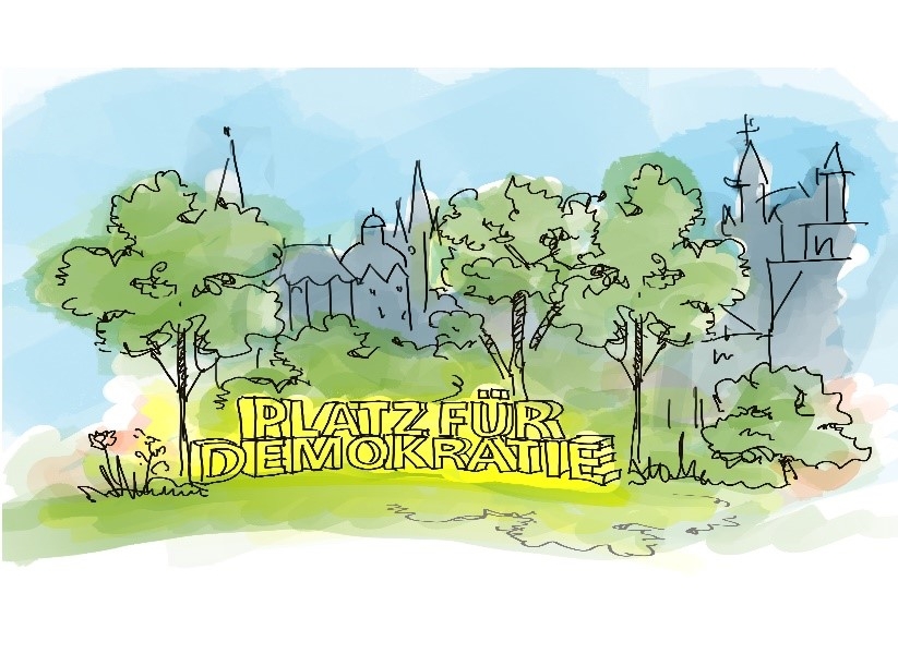 Platz für Demokratie!