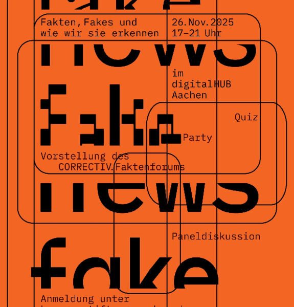 23.10.2025 CORRECTIV.faktenforum: Is it true? – Workshop am 26.11.25 /17.00 Uhr im digitalHUB