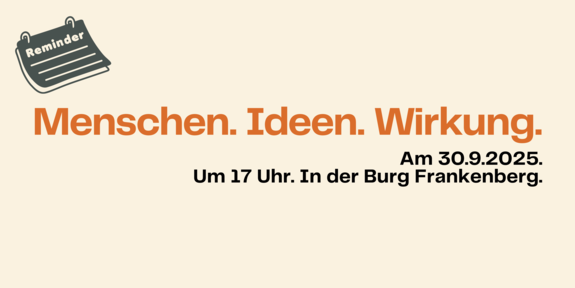 12.08.2025 20 Jahre Bürgerstiftung – Feiern Sie mit uns!