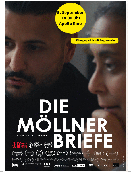 28.08.2025 Filmtipp: Dokumentarfilm „Die Möllner Briefe“ im Apollo Kino