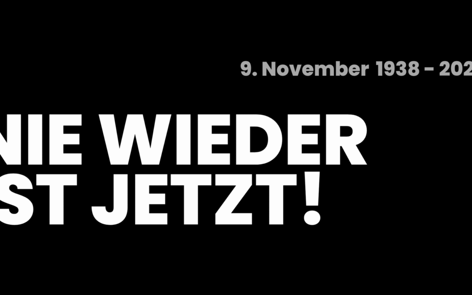 01.10.2025 Progromnachtgedenken am 9. November